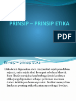 Etika Prinsip – Prinsip (1)
