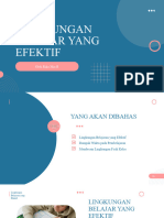 Lingkungan Belajar Yang Efektif