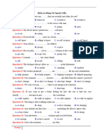 30 bài tập - Kiểm tra Động Từ Nguyên Mẫu - File word có lời giải chi tiết