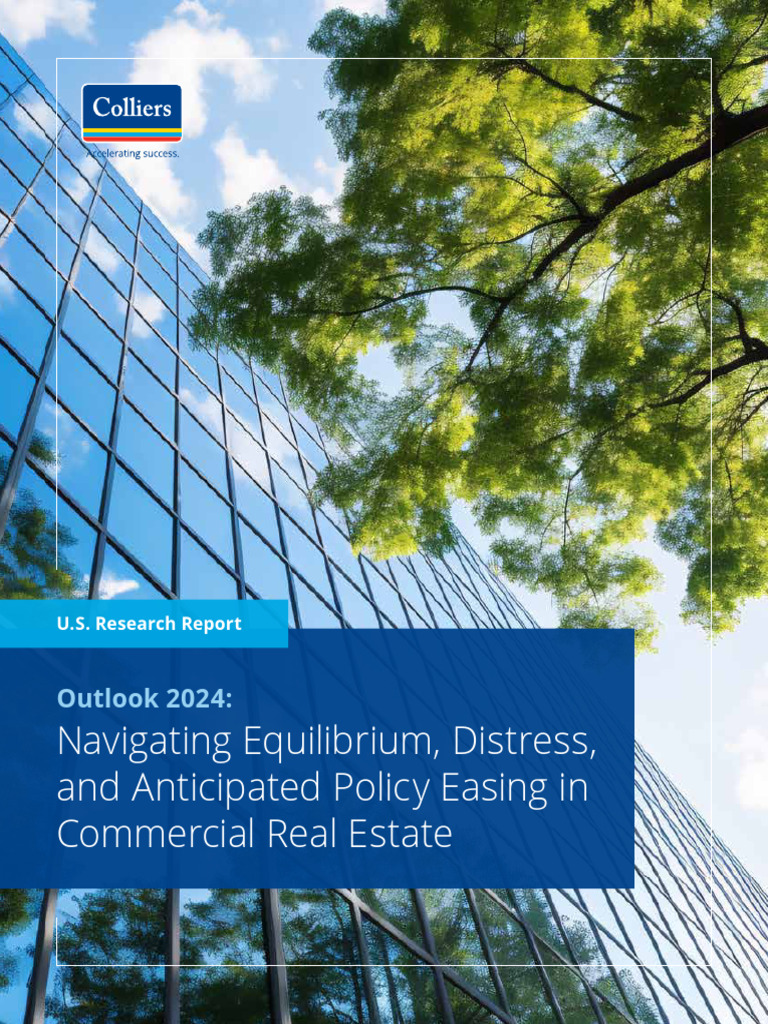 2024 U.S. Commercial Real Estate Outlook | PDF | Retail | Inflation