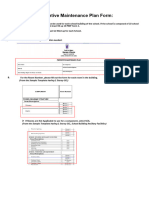 Preventive Maintenance Plan Template