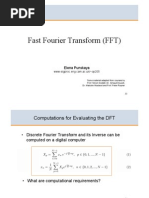 3F3 3 Fast Fourier Transform