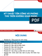 KỸ THUẬT TẤN CÔNG VÀ PHÒNG THỦ TRÊN KHÔNG GIAN MẠN - Kỹ thuật tấn công mạng - Footprinting và Reconnaissance - 661162