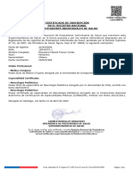 Certificado de Inscripción en El Registro Nacional de Prestadores Individuales de Salud