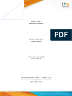 Unidad 1 - Tarea 2 - Apropiar Los Conceptos de La Unidad 1. Fundamentos Económicos