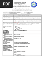 Grade 1 Repeating Patterns Lesson Plan | PDF | Lesson Plan | Teachers