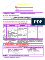 Sesión Representamos y Contamos El 5 y 6 Maestra Janet