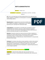 Resumo Direito Adiministrativo