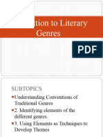CNF LESSON 1 LITERARY GENRES