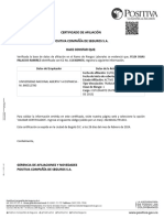 Certificado Afiliacion - Felix Osias Palacios Ramirez