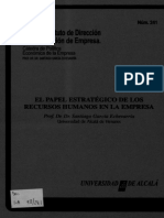 El Papel Estratégico de Los RH en La Empresa