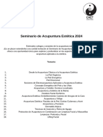 Programa seminario de acupuntura estética  2024-1