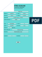 Registro Auxiliar de Educ. Física 2°