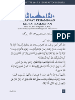 Khutbah Idulfitri 1445H - Dwi Budiyanto - Merawat Kehambaan Seusai Ramadhan