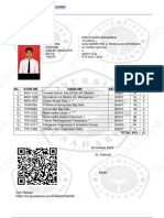 Kartu Rencana Studi (KRS) SEMESTER PTA 2023 / 2024