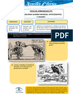 Ficha de aprendizaje N° 5 La S. G. Mundial Antecedentes y causas