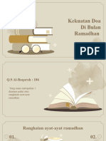 Kekuatan Doa Di Bulan Ramadhan