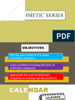 Arithmetic Series _ June 27, 2019