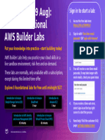 AWS Builder Labs - 5 FREE Foundational Labs for a limited time 29AUG-ASEAN-TESS
