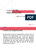 COSTOS DE IMPORTACIÓN aula virtual