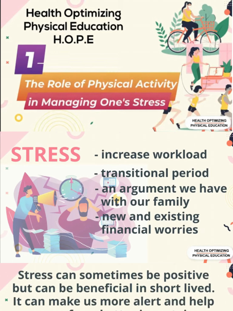 Managing Stress Through Sports Pdf