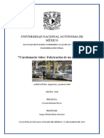 Cuestionario Proceso de Fabricación de Un Automovil - Cristian Bernabé Reyes