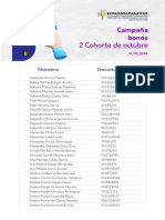 Lista de Ganadores Campana Bonos Oct CH Octubre