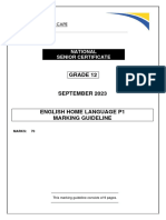 ENGLISH HL P1 MEMO Oct2023