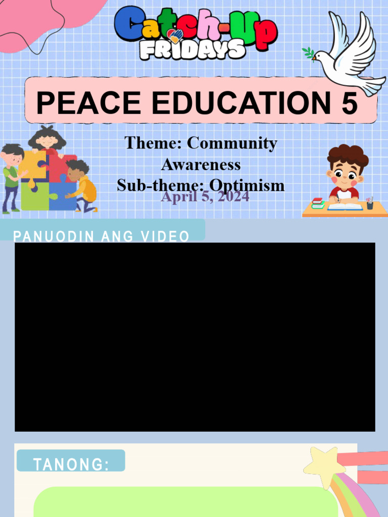 G5 Peace April 5 | PDF