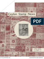 Ceylon Stamp News 1967 05 Vol 1 No.9