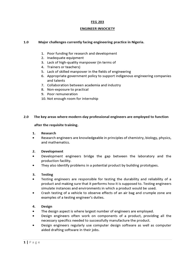 2nd Note Pdf Engineer Academic Degree