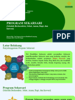 Paket Substansi - Program Sekarsari