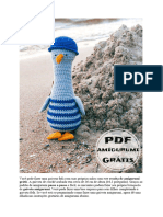 PDF Croche Gaivota Receita de Amigurumi Gratis