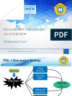 Ch. 1. Manajemen Strategi - OVERVIEW
