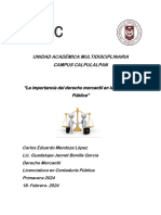 Derecho Mercantil