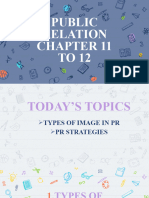 Materi Publik Relation 5a PR Chapter 11-12