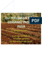 Isu Perluasan Tanah Gersang