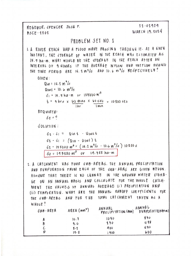 Regedor - Hydro Pset 1 | PDF