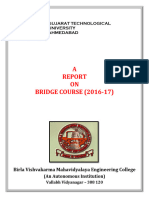 2.2.1 - 2 - Bridge Courses Data For The First Year