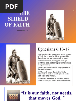 Putting on The Shield of Faith