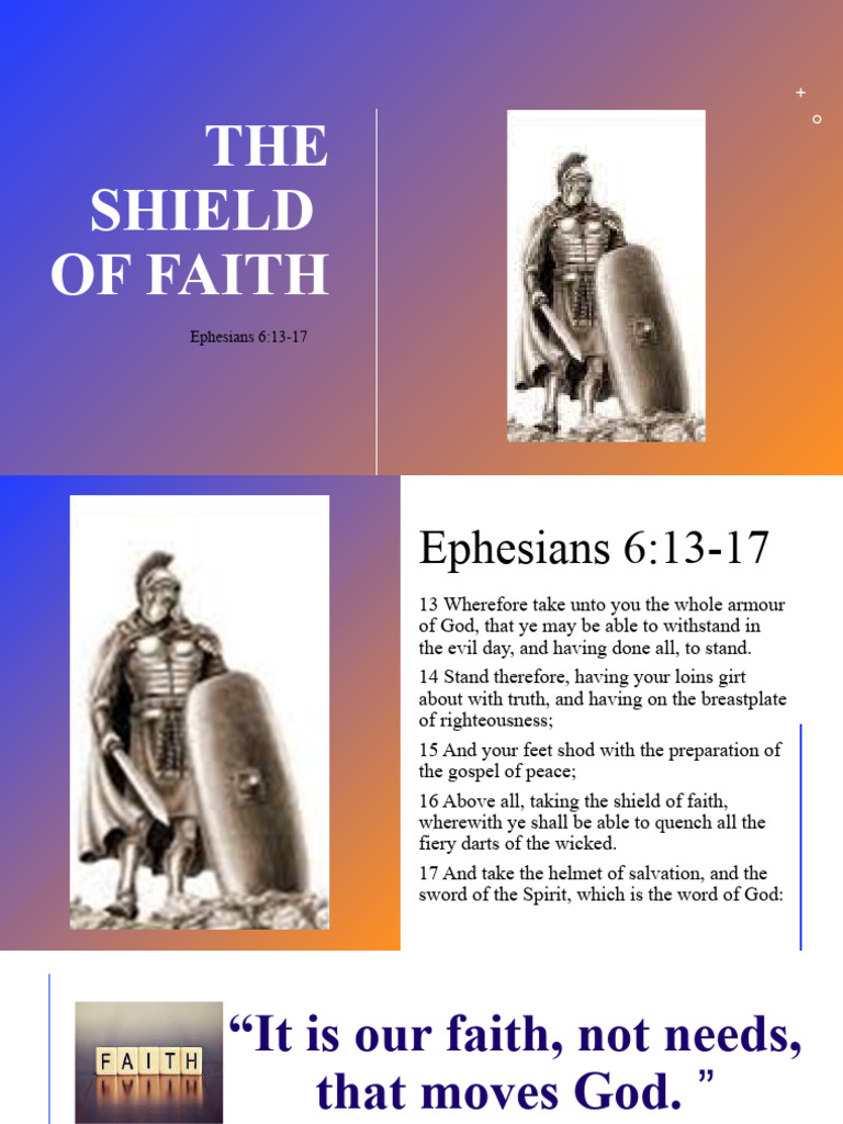 Characteristics of the Shield of Faith | PDF | Satan | Grace In ...