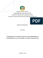 República de Angola Ministério Da Educação/Saúde Instituto Técnico de Saúde de Luanda Instituto Técnico Privado de Saúde Frei Rampazzo