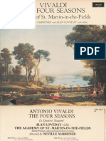 LP The Four Seasons Antonio Vivaldi Academy of ST Martin in TH