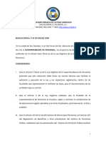 SPP 02-2000 Beneficio Adicional Anual para Los Pensionados Del SPP
