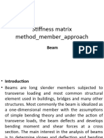6 Stiffness Method Beam Member Approach