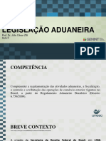 Legislação Aduaneira - Aula 2