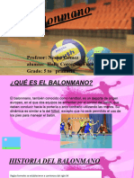 El Balonmano - 5 To Grado