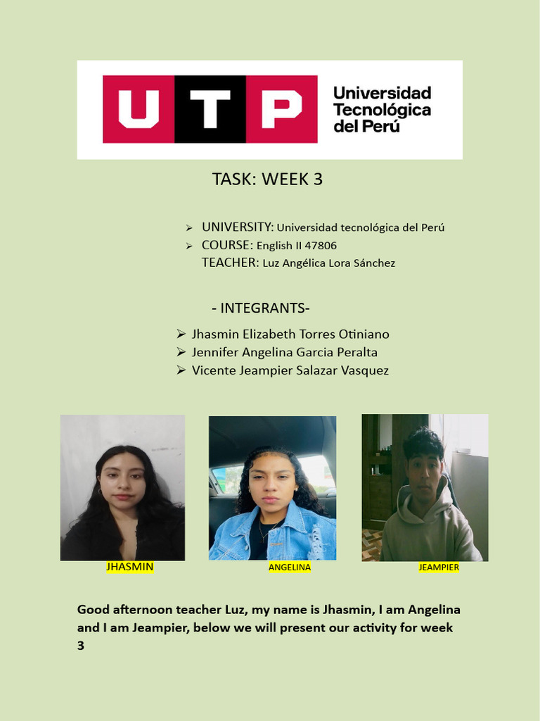 Week 3 | PDF