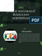 Hakikat Masyarakat, Budaya & Kebudayaan