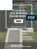 Kecamatan Uut Murung Dalam Angka 2022